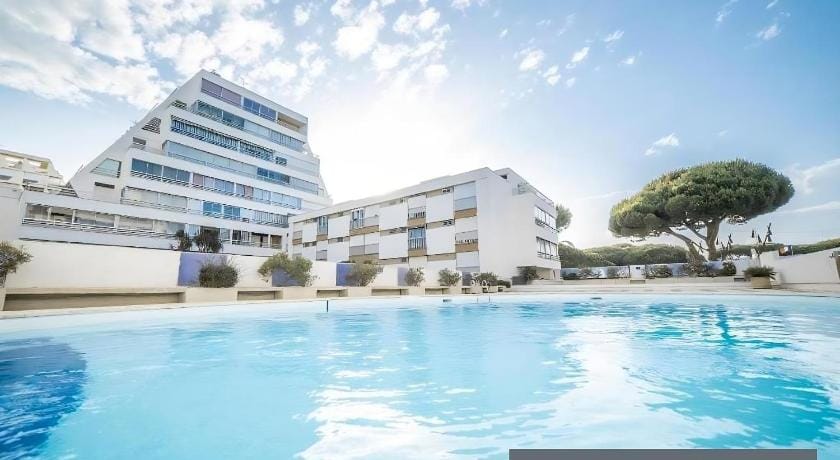 T3- un Oasis rénové et climatisé au centre de LGM Apartment in La Grande-Motte