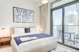 Silkhaus Exquisite Sea View 1BDR  Marina Vista Apartment in Dubai