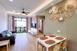 Seaview2BR/6pax/Mahkota high floor/ Walk to Jonker Apartment in Malacca