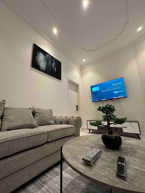 جرعة  أناقة دخول ذاتي - Gray Space-Self Check in Apartment in Riyadh