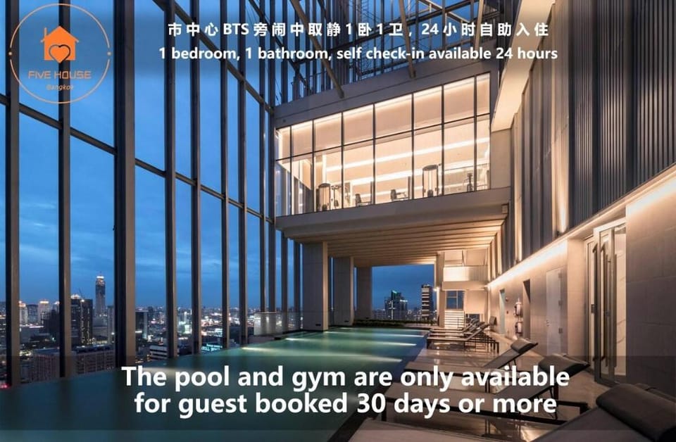 Monthly rental discount /30F/BTS Nana/Asoke/Siam Apartment in Bangkok