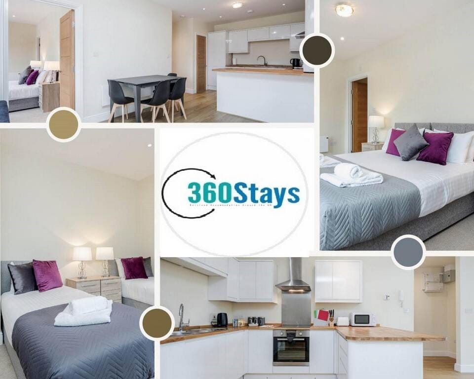 Luxury 2 Bedroom Apt. 03 + Parking in Maidenhead Apartment in Maidenhead