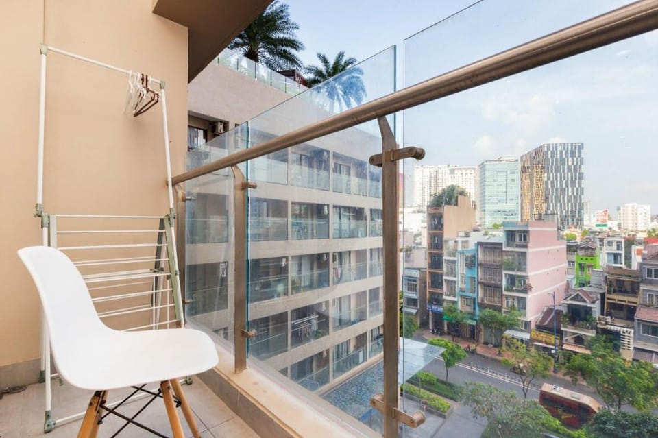 Quận 4 Studio có ban công riêng Apartment in Ho Chi Minh City