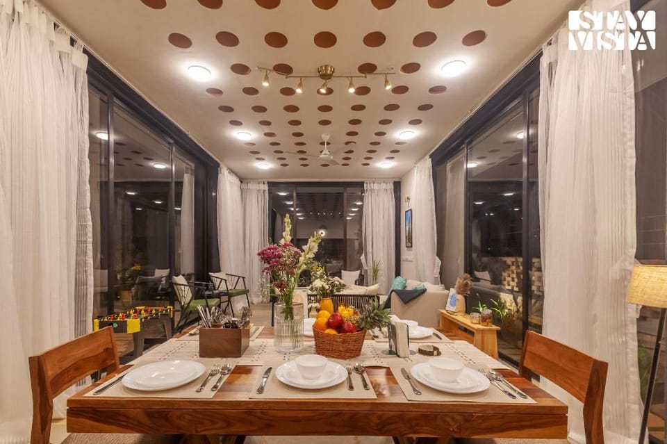 StayVista's Cobblestone Cottage - Villa with Pool View & Indoor-Outdoor Activities Villa in Lonavla