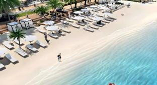 Spacious 3BR + terrace with lagoon Vacation rental in Dubai