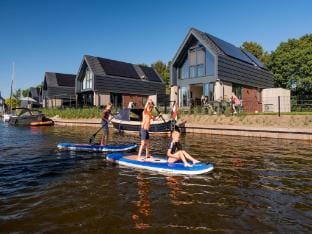 Water Villa in Balk by Slotermeer Lake Vacation rental in Friesland, Netherlands
