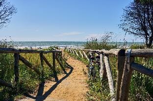 Enjoy the sun from our lovely terrace Apartment in Bibione