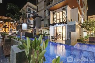 Cozy 3BR Asatti Apartment near ICE BSD By Travelio Apartment in West Java
