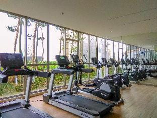 Comfort and Modern Look 1BR Gold Coast By Travelio Apartment in Jakarta