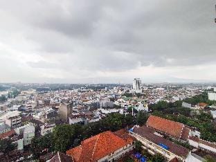City View 1BR Grand Asia Afrika Apt By Travelio Apartment in Bandung