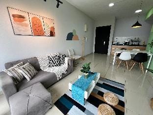 RiverView 8PAX 2BR in KBtown Wi-Fi, A-6-5 Apartment in Malaysia
