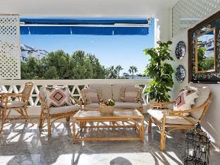 dormitorios en Playas del Duque Puerto Banús Apartment in Marbella