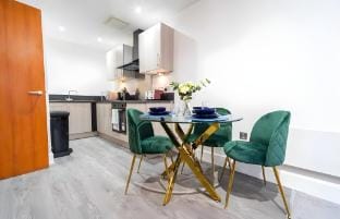 Arcadian apt for 3. City view. Free Parking Apartment in Birmingham