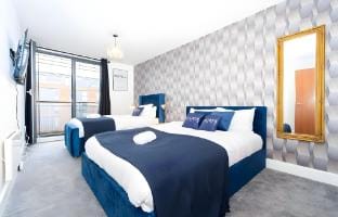 Arcadian apt for 3. City view. Free Parking Apartment in Birmingham