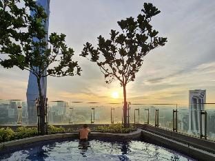 Balcony Cityscape II @ The Robertson Residence 33f Apartment in Federal Territory of Kuala Lumpur