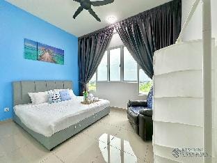 Amber Cove Melaka•City View•2BR/5Pax•Netflix•Wi-Fi Vacation rental in Malacca