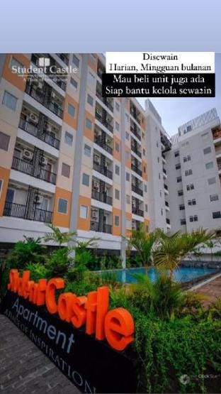 Student Castle Apartment 48 HD Apartment in Special Region of Yogyakarta