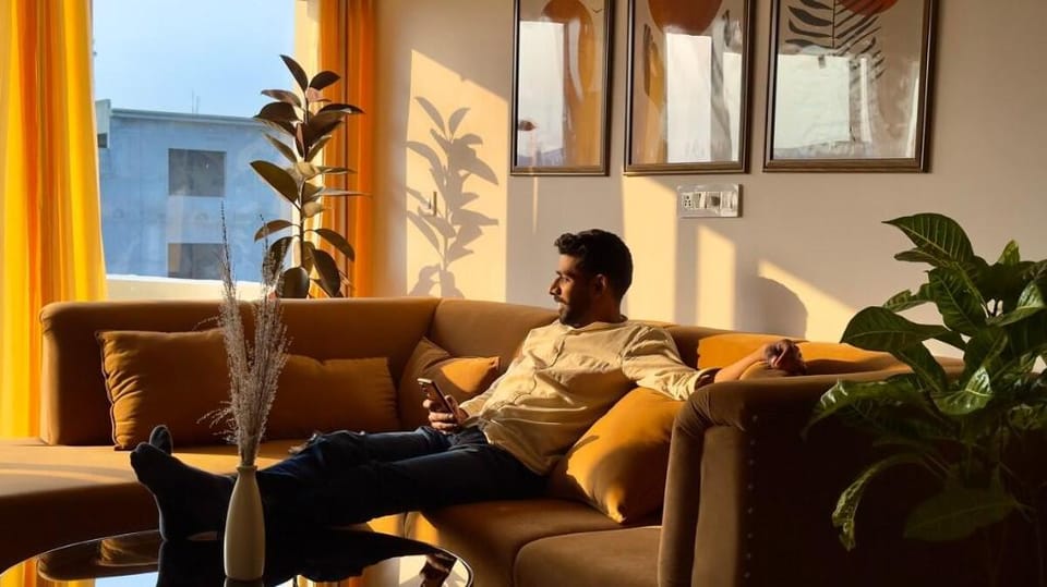 Hazel  : Minimalist Apartment Apartment in Punjab, India