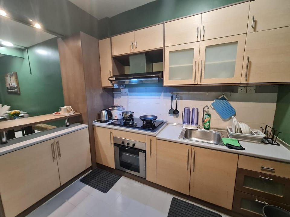 Outdoor BBQ at Private  Seaview  180° fit 1-10 pax Apartment in Port Dickson