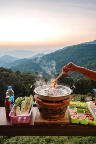 Happy Camp Phuchifa Luxury tent in Laos