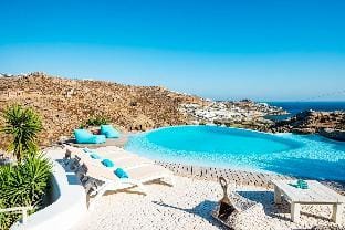 Villa 800 m away from the beach with swimming-pool Vacation rental in Mykonos, Mikonos 846 00, Greece