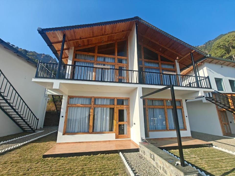 Silver fern by the Hillside Hotel in Uttarakhand
