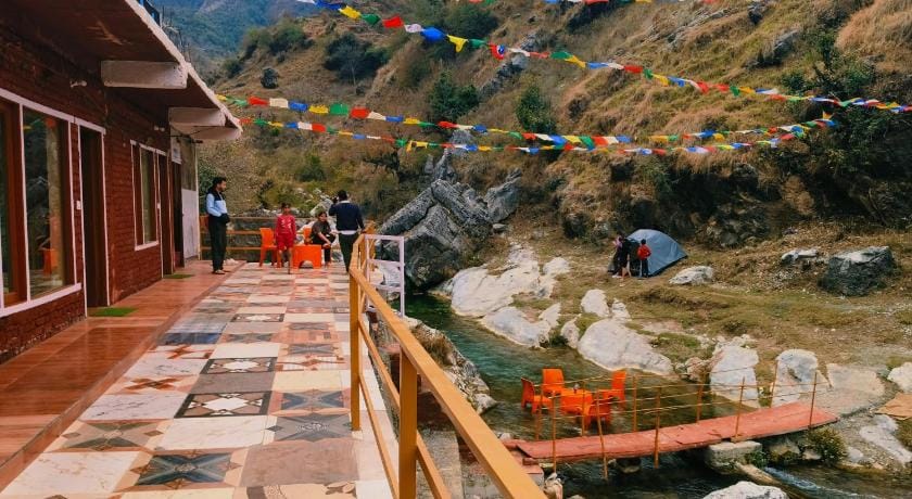 Rivulet Resort & Camping Hotel in Uttarakhand