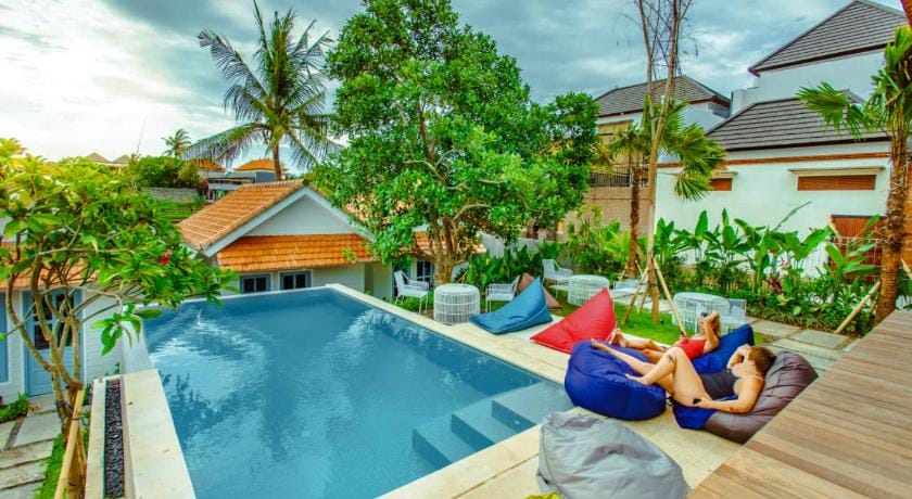 The Commotion Canggu Hostel in North Kuta