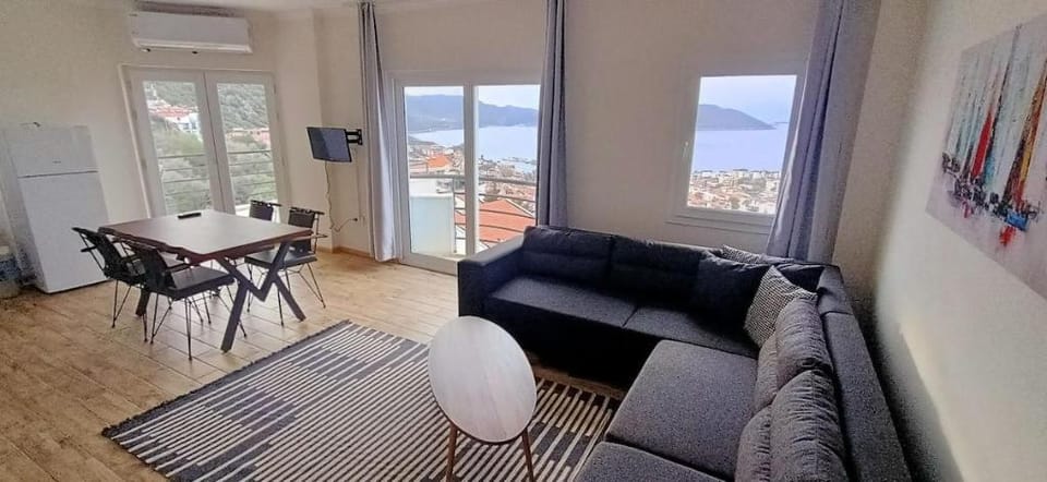 Apex Apart Kaş Deniz Manzaralı 3+1 Daire Apartment in Kas