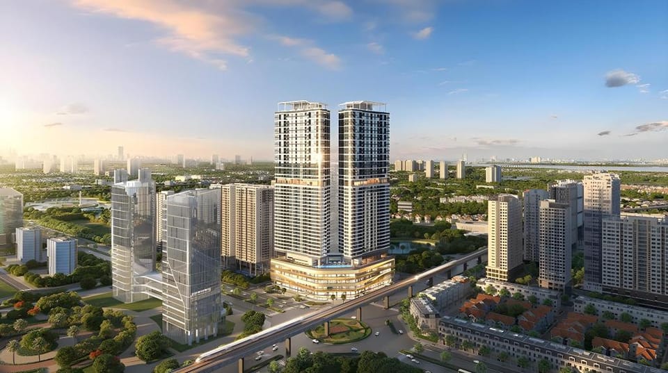 Apartments serviced in Han Jardin near West Lake Apartment in Laos