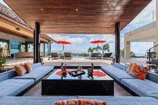 Villa Tiga : 2BR Hillside Luxury, Magical Seaview Villa in Ko Samui
