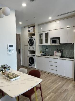 1 ngủ và 1 phòng tắm riêng tại Hồ Thiên Nga Eco Apartment in Vietnam