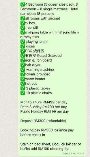 Setia 9 Near LongSing YiJia HeLiXuan  Restaurant Vacation rental in Johor Bahru