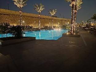 Carrara White 3BR APT W/Garden view and Pool Apartment in Cairo