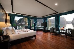 Aspira  Cruise Docked boat in Laos