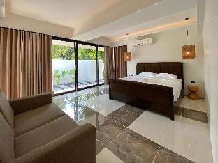 Brown Cotton Pool villa Khanom Villa in Thailand