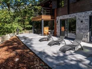 Chalet in the woods with Nordic bath Vacation rental in Manhay