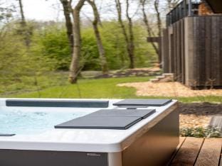 Wellness villa with outdoor spa Vacation rental in Zeewolde