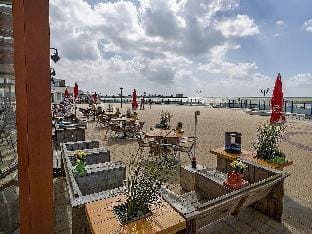 Bungalow in Makkum near Lake Beach Vacation rental in Friesland, Netherlands