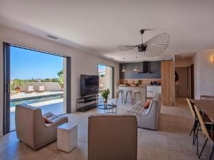 Superb villa with pool and sea view Vacation rental in L'Île-Rousse