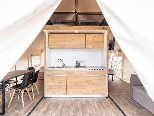 Nice safari tent with airco Luxury tent in Carinthia, Austria