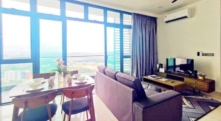 ABHome [Korea Suite] Green Haven #360"CityView #JB Apartment in Johor