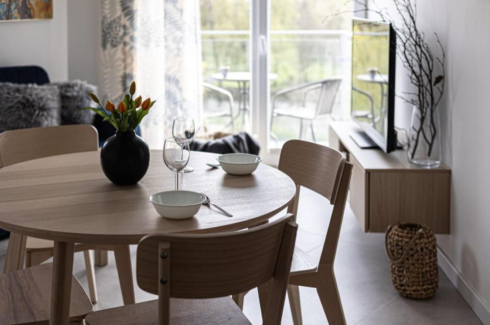 Encanto | Elegancja i widok | Rzeka Brda | Centrum Apartment in Greater Poland Voivodeship