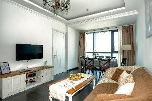 Coastal Oasis: 2 Bedroom Sea View in Porta Batumi Apartment in Batumi