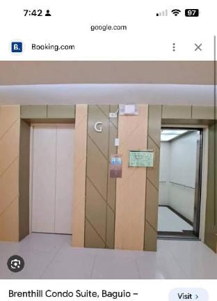 Clean studio unit at Brenthill  Residences Apartment in Baguio