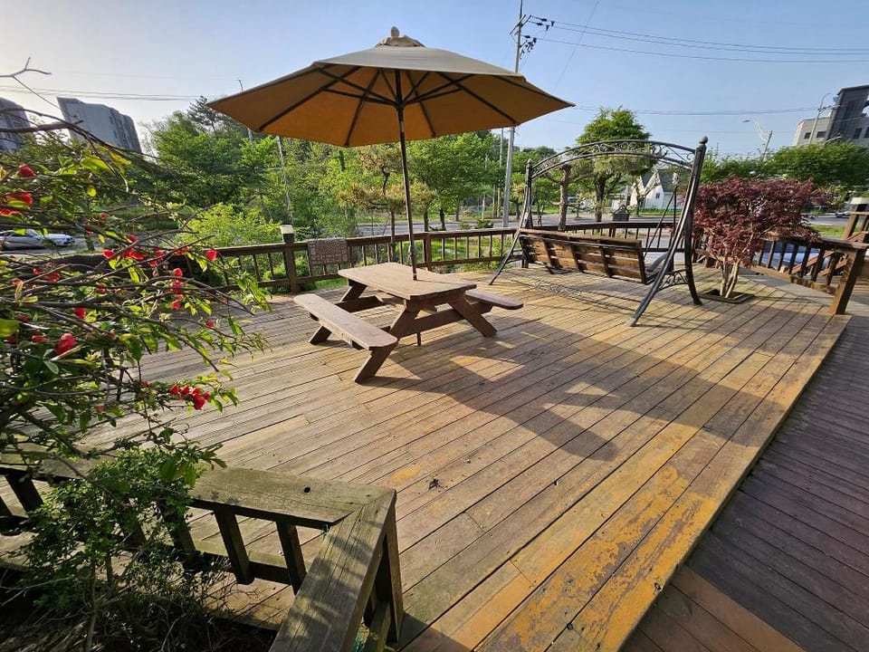 Into the Sokcho sea Bed and Breakfast in South Korea