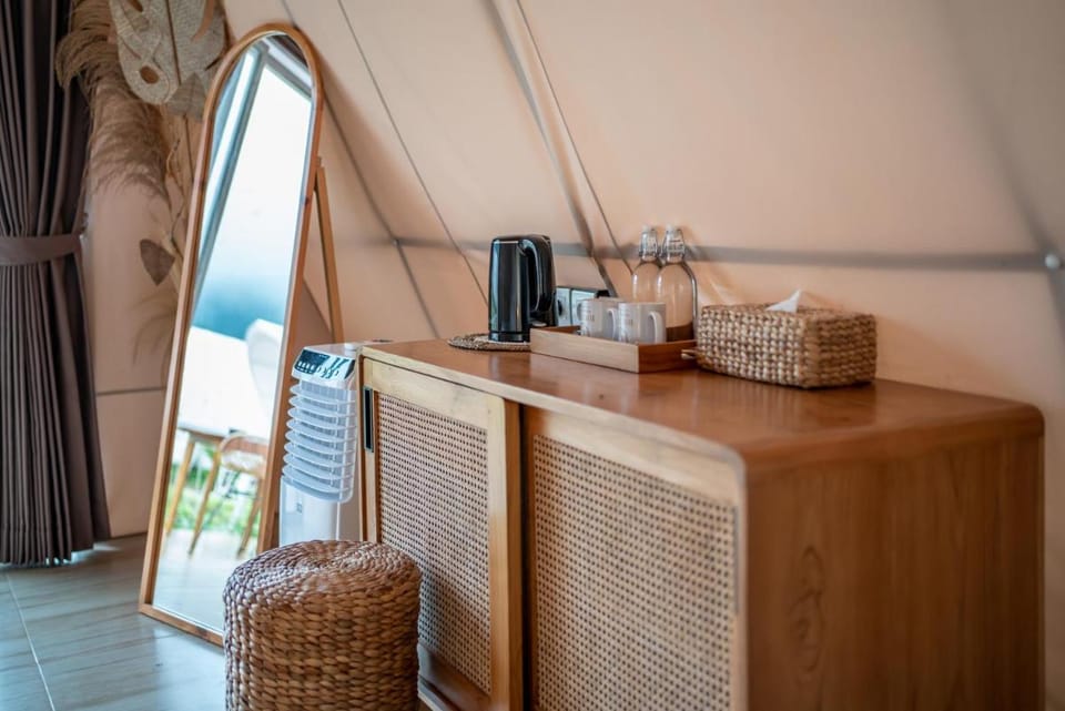 The Dewi Bedugul Luxury tent in Bali