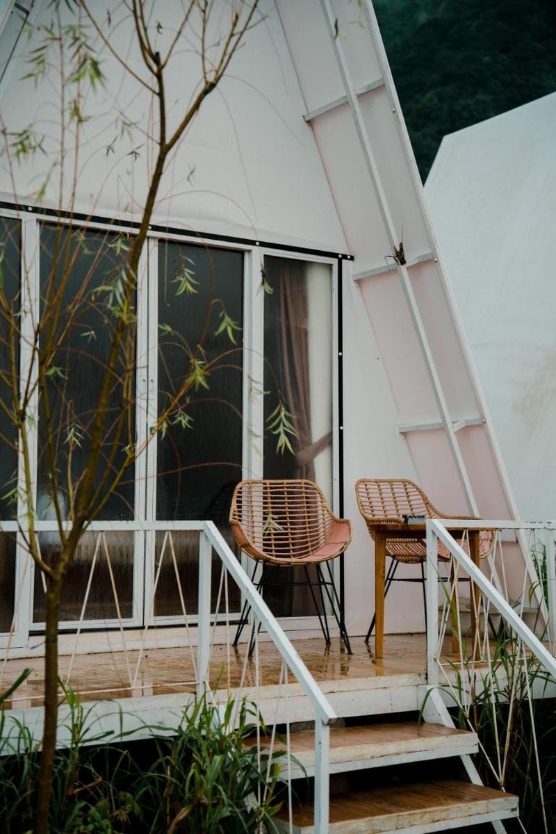 The Dewi Bedugul Luxury tent in Bali