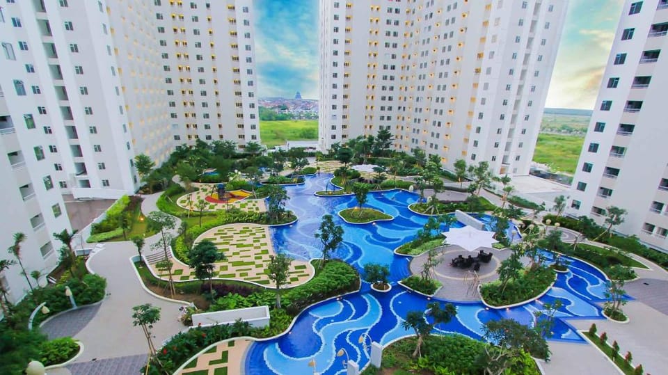 Modern 2BR Educity Apartment, Tower Harvard Apartment in Surabaya