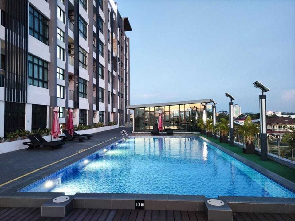 Kafaz 2 -3 Bedroom 3 Bathroom -1st floor Apartment in Kuching